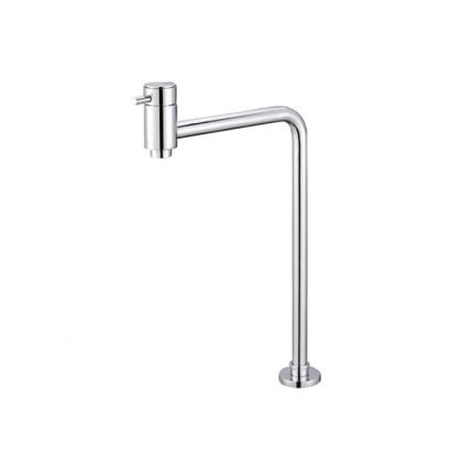 Tall cold water tap in kitchen