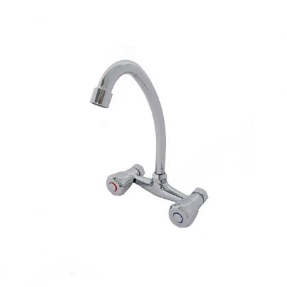 wall mount factory dual handle kitchen faucets