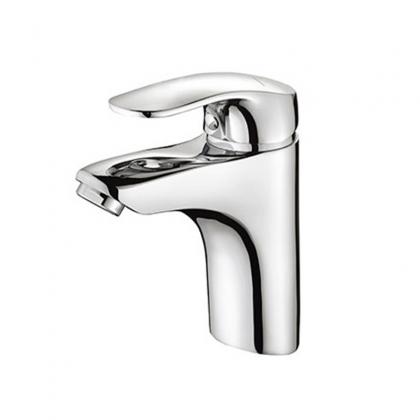 brass single hole basin faucet